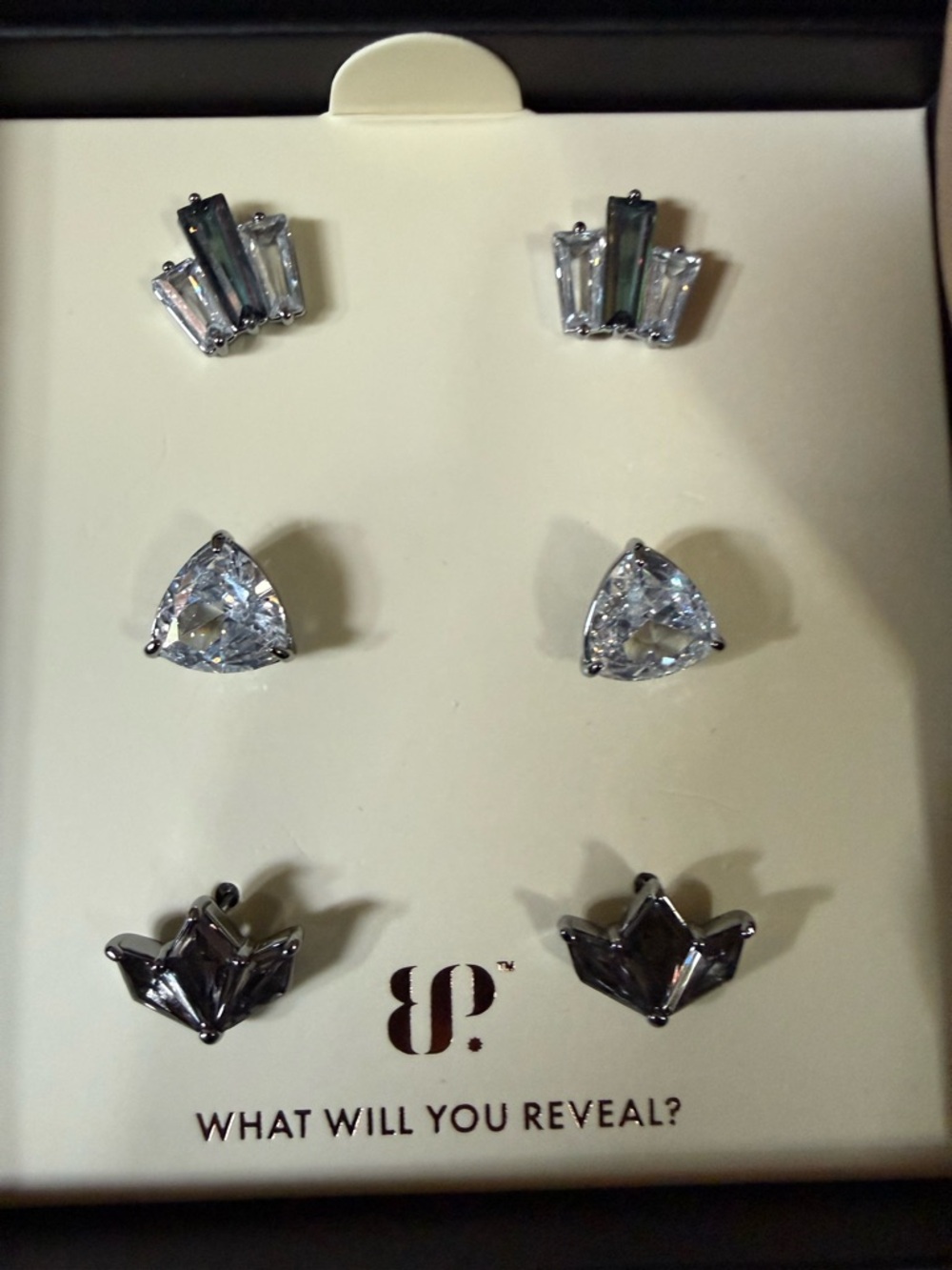 Bomb Party Simply Studs classic edition Here’s to Love NWT hematite